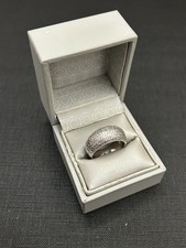 belle bague argent massif avec