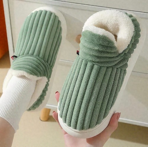 Pantoufles fourrure hiver - , –
