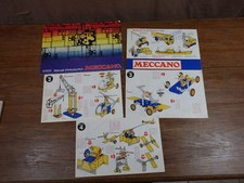 Lot de Catalogue MECCANO &