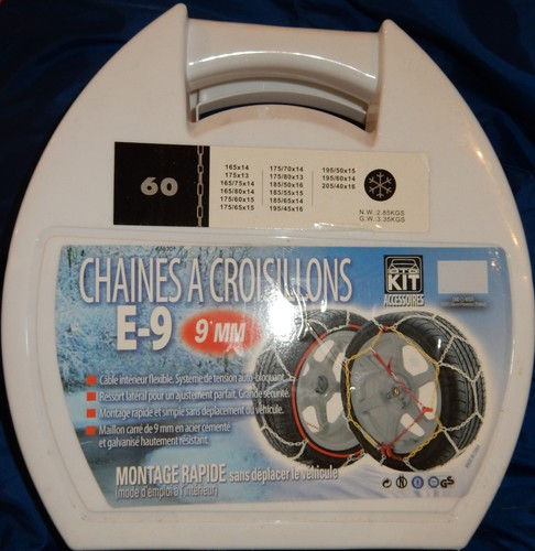 Chaine neige croisillons mm - chaine,