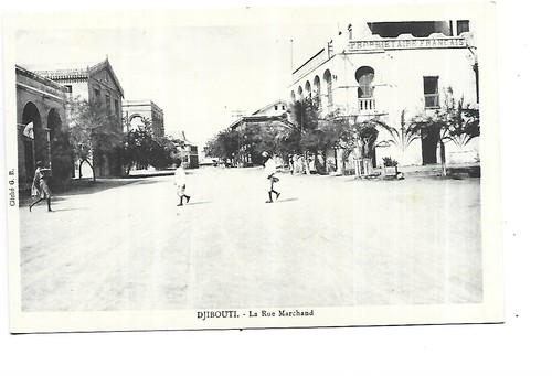 Djibouti rue marchand - rue,