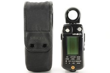 Read ! MINOLTA Flash Meter VI Light Meter 【Near MINT w/Case 】 JAPON #77