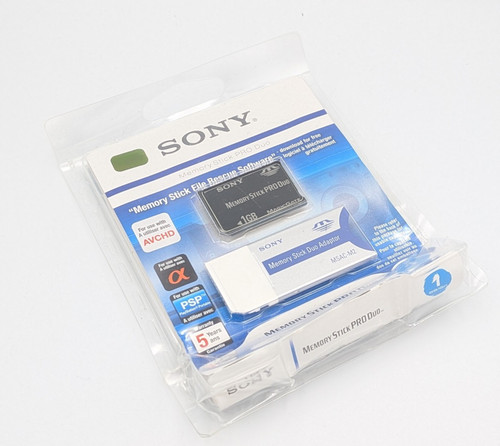 Sony memory stick pro - duo, 1gb