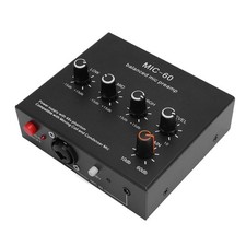 Mic Gain Booster 48V Power