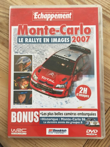 Dvd rallye monte - dvd, 2007