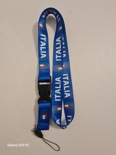 Tour De Cou Cordon Porte Clef Laniere Lanyard Football Italie