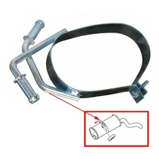 Collier Sangle de Fixation silencieux arrière Berlingo et Partner 1730P1