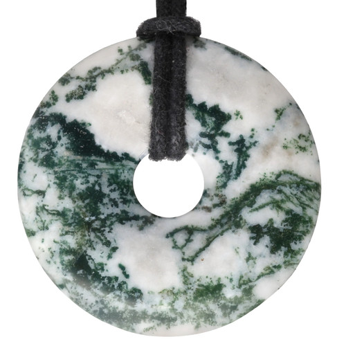 Pendentif donut pierre - pierre, Ø