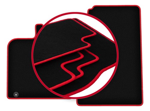 Tapis sol velours noir - sol,