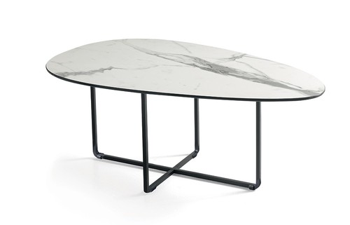 Table basse céramique - basse, en