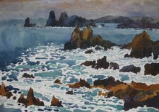 Robert Laloue (1884-1929) (359) - aquarelle - paysage