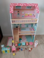 Maison de poupées bois janod happy day enfant barbie jeux jouets grande