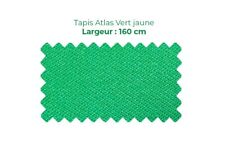 Tapis drap de billard 7Ft 210x160 US Atlas vert jaune