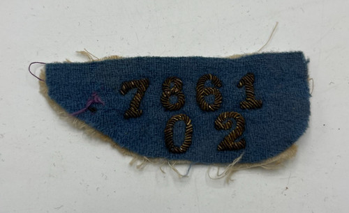Insigne tissu bleu horizon