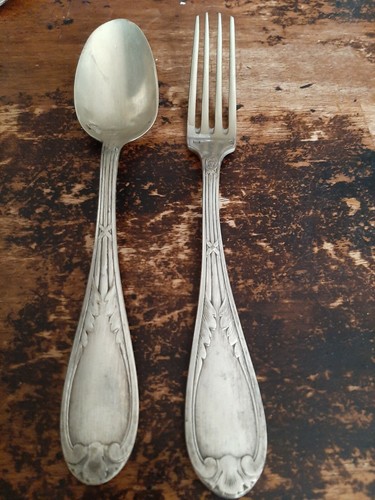 Cuillere fourchette metal - cuillere, et