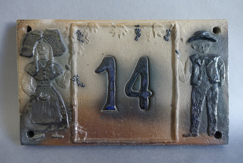 Plaque numero rue 14 - de,