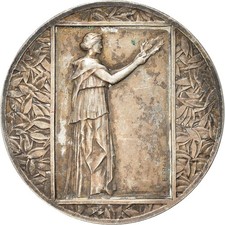 France, Médaille, Art Déco