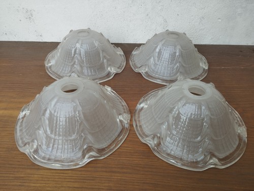 Lot tulipes en verre - ,