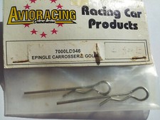 avioracing épingles de carrosserie rc de type goliath 52mm