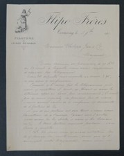 Facture TOURCOING 1902 FLIPO