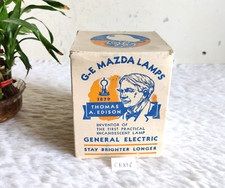 Vintage G-E Mazda Lampes