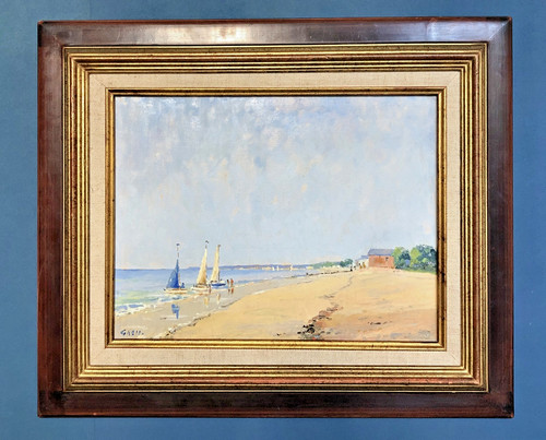 Oil painting british bognor - oil,