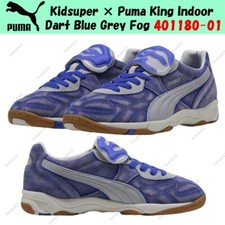 Taille homme Kidsuper × Puma King Indoor Dart Blue Grey Fog 401180-01