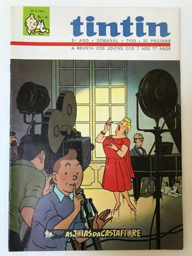 Revue tintin portugal - tintin, 1970