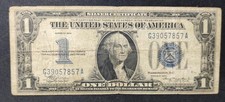Rare Etats Unis d'Amérique USA Billet de 1 Dollar série 1934