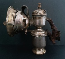 Ancienne lampe à carbure acétylène "CICCA" Phare de vélo moto calèche(Complète)