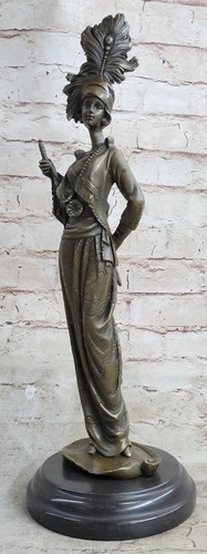 Statue sculpture bronze et - sculpture, en