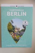 Guide de voyage Gallimard Cartoville Berlin 2025-2026 plans par quartiers