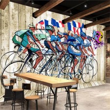Papier peint motif - papier, cyclisme