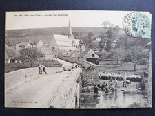 Superbe Carte 76 - PALUEL par CANY en 1905 Lavage des MOUTONS Washing Sheep