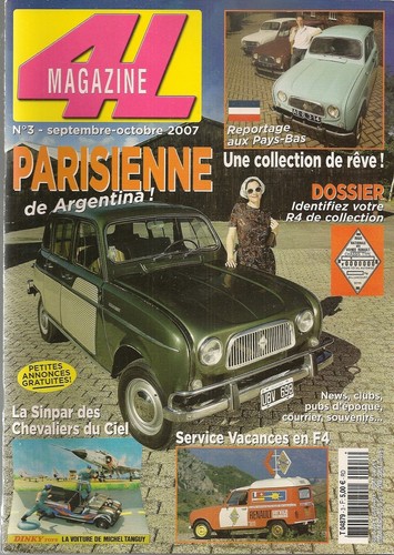 Magazine renault 4 - 3,