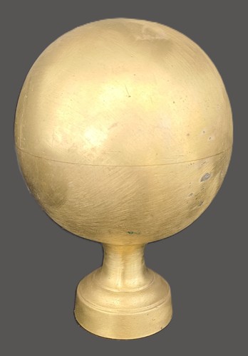 Ancienne boule laiton - boule, pour