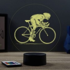 Lampe illusion 3D Sport vélo