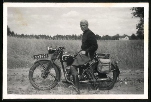 Photographie moto puch - moto, vélo