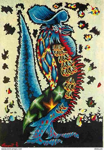 Carte postale art - carte,