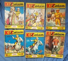 Lot de 6 anciens Kit Carson