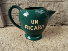 Café bistrot Estaminet Pichet Vert UN RICARD 1 Litre Pastis carafe marseille 830