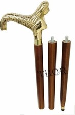 Poignée de tête de femme de