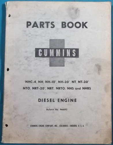 Cummins nhc 10 nh 20 - cummins,