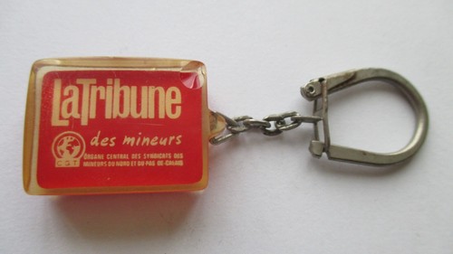 Porte clé vintage - journal, la