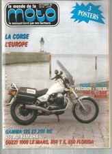 LE MONDE DE LA MOTO N°140 GAMMA 125 & 250 RG / 350 RD YAM / GUZZI 1000 LE MANS