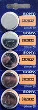 Lot 5 Piles bouton CR2032