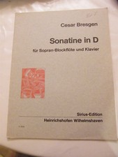 "Partition Sonatine in D Cesar