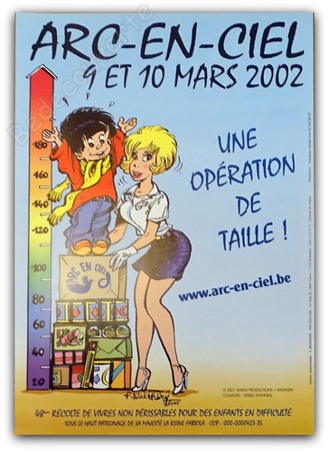 Affiche walthéry natacha - affiche,