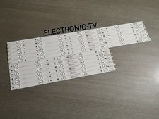 12 Barrettes Leds  Pour Philips 50PUH6400