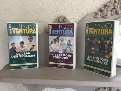 Lot vhs lino ventura - vhs,
